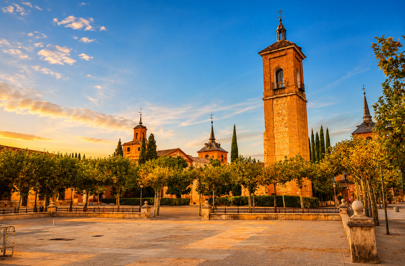 Alcalá de Henares al atardecer, Corredor del Henares